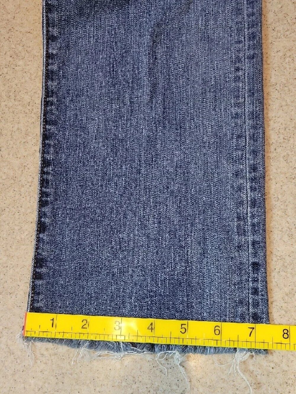 Banana Republic Girlfriend Cotton Stretch Raw Hem Denim Jeans Size 29